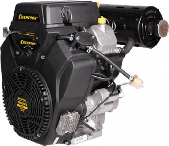 Бензиновый двигатель CHAMPION G760HKE (24лс/18квт 764см³ 25мм 48,5кг шпонка,эл.стартер, Бензиновый двигатель CHAMPION G760HKE (24лс/18квт 764см³ 25мм 48,5кг шпонка,эл.стартер,